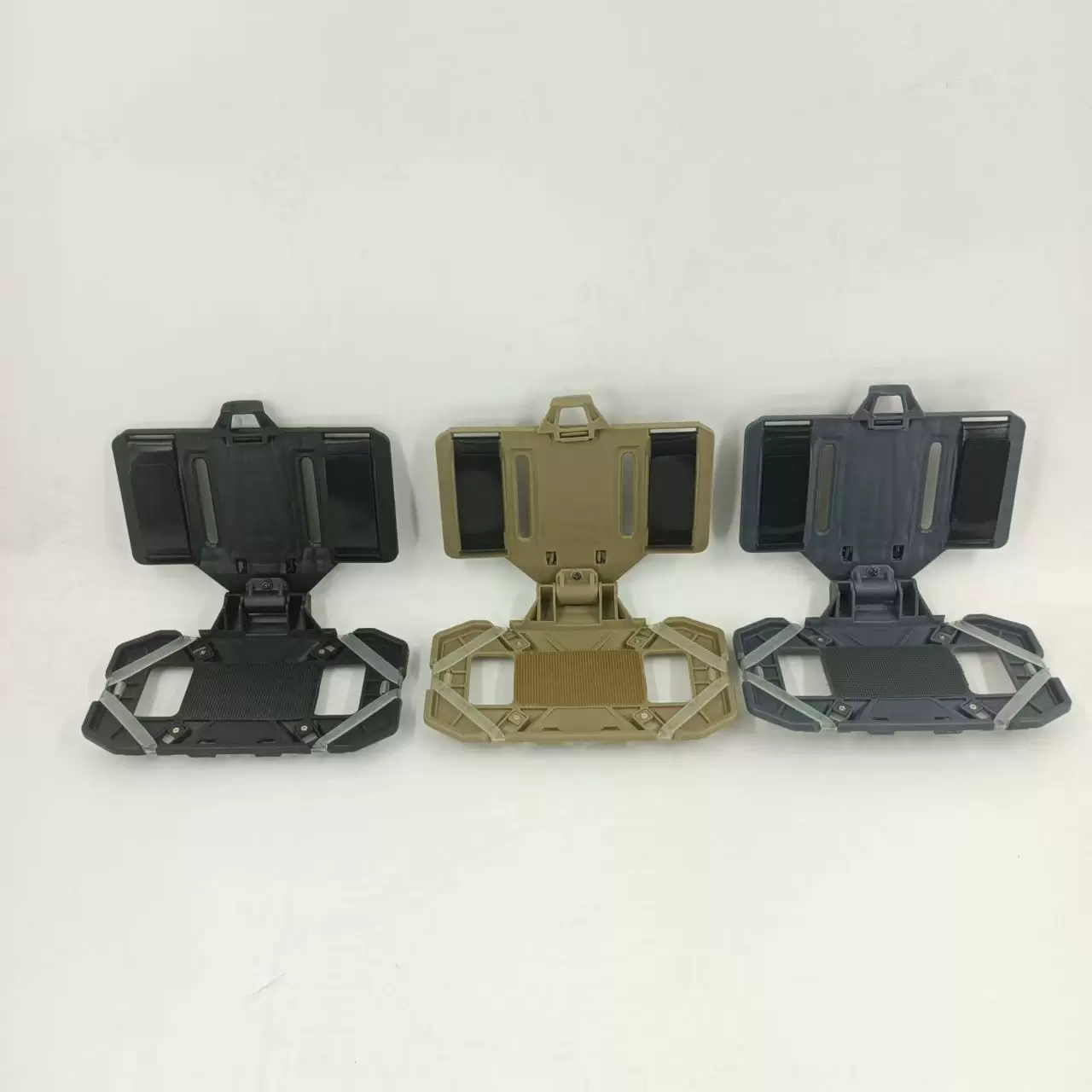 Mobile Tech Accessories - Houder MOLLE-systeem Mobiele telefoonmontageplaat Verstelbaar smartphone-achterbord