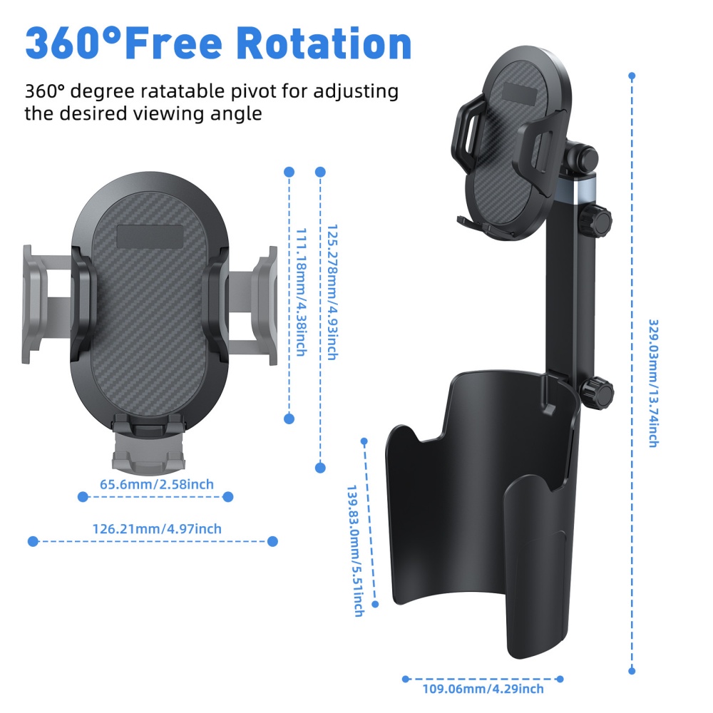 Mobile Tech Accessories - Auto bekerhouder telefoonhouder expander auto mobiele