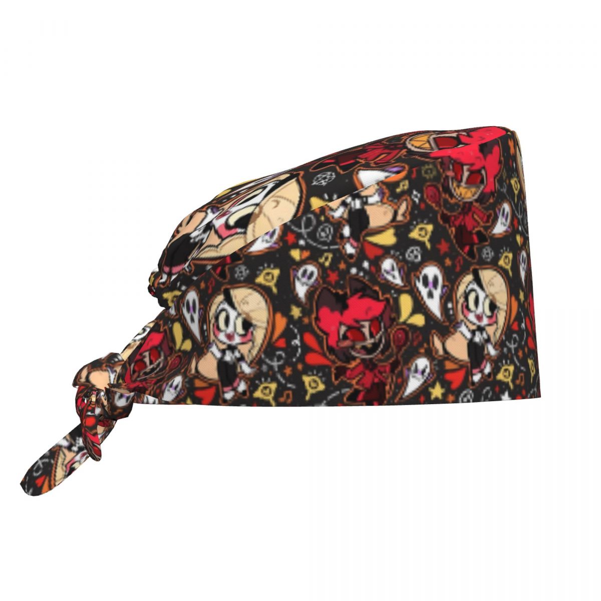 Kawaii Tech Accessories - Werk Scrub Cap Hazbin Hotels Verpleging