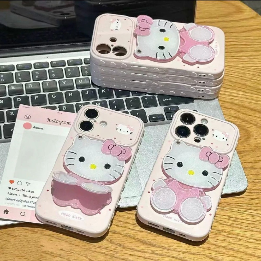 Mobile Tech Accessories - Creatieve anime telefoonhoesjehouder voor iPhone 17