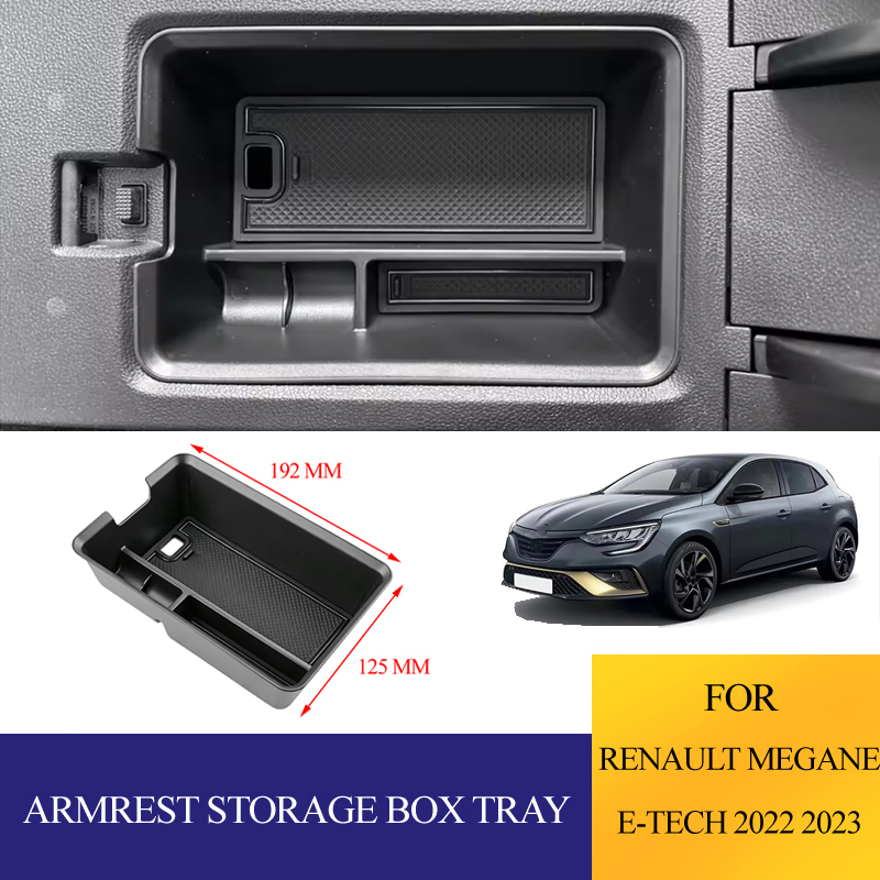 Tech Accessories Storage - ABS Auto Armsteun Opbergbox Bakje voor