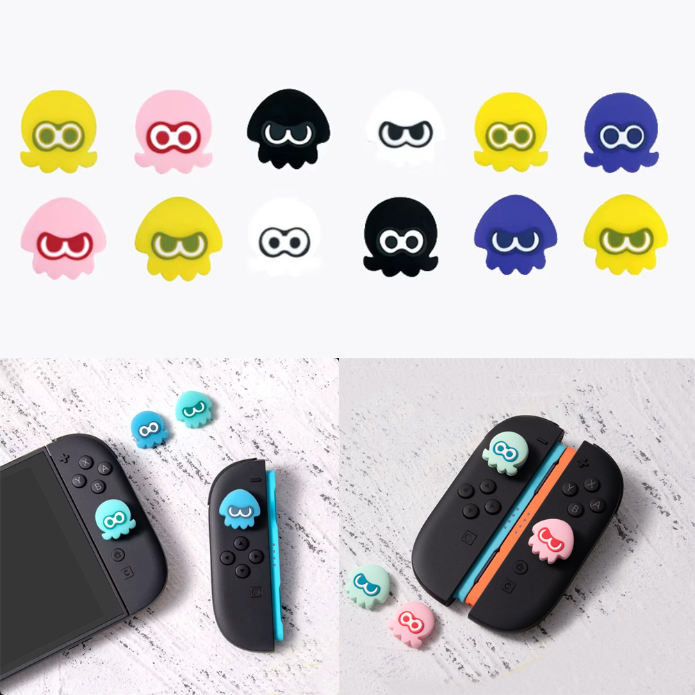Tech Accessories Case - Siliconen zachte joystick hoes voor Switch