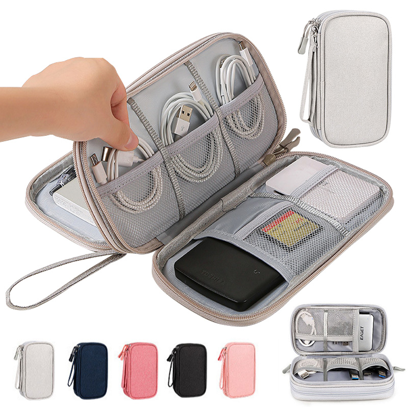 Tech Accessories Case - Multicolor draagbare reistas voor digitale apparaten