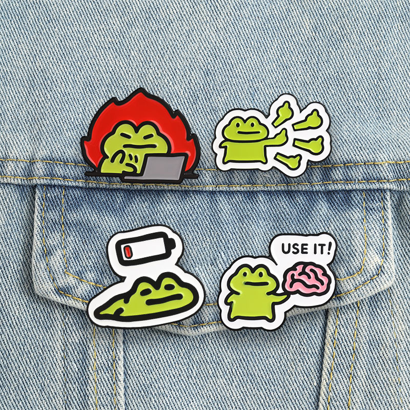 Grappige Kikker Badges Leuke C - Kawaii Tech Accessories recensie en prijs