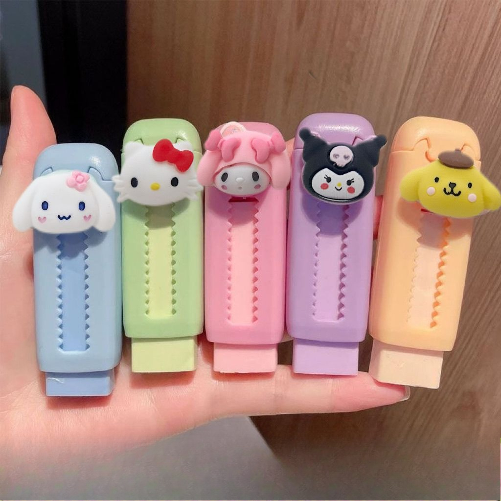 Cartoon intrekbare gum Kawaii  - Kawaii Tech Accessories recensie en prijs