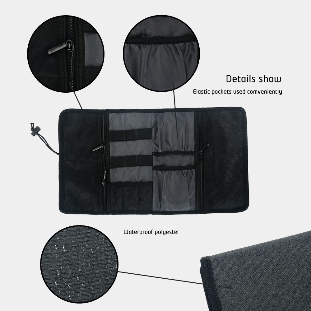 Reiskabel-opbergtas, elektroni - Tech Accessories Travel Organizer Pouch recensie en prijs